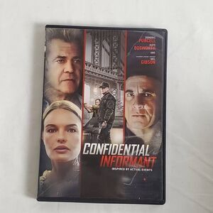 Confidential Informant DVD (2023) Mel Gibson Dominic Purcell Kate Bosworth Crime